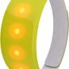 WOWOW Bracelet Réfléchissant à LEDs Jaune Taille XL