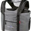 KLICKFIX KlickfFix Handlebar Bag Doggy Shopper Gris Avec Poignée De Transport