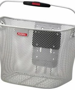 KLICKfix Panier Uni Argent