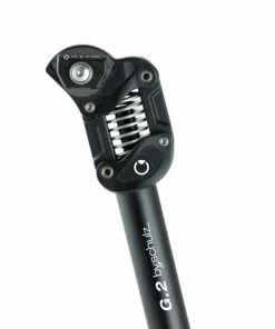 By.schulz GmbH Tige De Selle à Ressort BySchulz G.2 Ã 30,9mm, 350mm, Noir, Soft 45-65kg