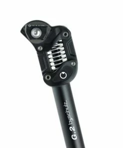 By.schulz GmbH Tige De Selle à Ressort BySchulz G.2 Ã 30,9mm, 350mm, Noir, Medium 60-85kg
