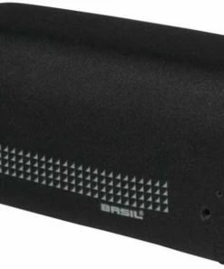 Basil Downtube Battery Cover - Protection De Cadre Pour Bosch - Black Lime