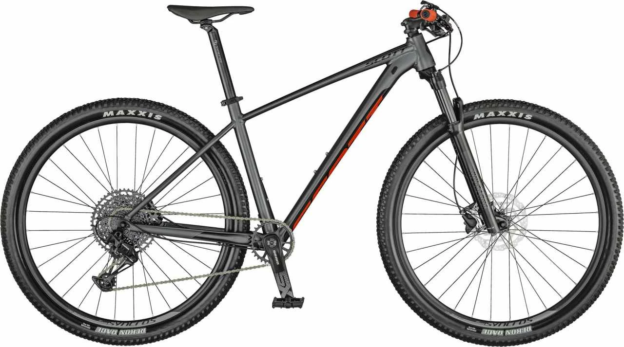 Scott Scale 970 Matt Dark Grey / Black / Red VTT Semi-rigide 1 Scott Scale 970 Matt Dark Grey / Black / Red VTT Semi-rigide