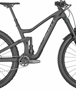 Scott Ransom 910 Matt Raw Carbon / Brushed Silver VTT Tout Suspendu