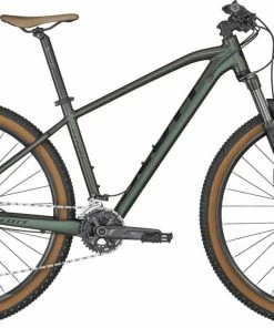 Scott Aspect 930 Iridium Black / Swamp Mist Green VTT Semi-rigide