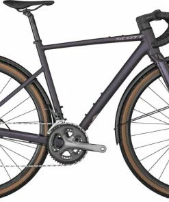 Scott Contessa Speedster Gravel 25 EQ Aubergina Purple / Crystal Pink Matt Vélo De Cyclo-cross