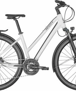 Scott Sub Sport 10 Lady Silver White / Prism Dark Green Vélo Trekking Femme