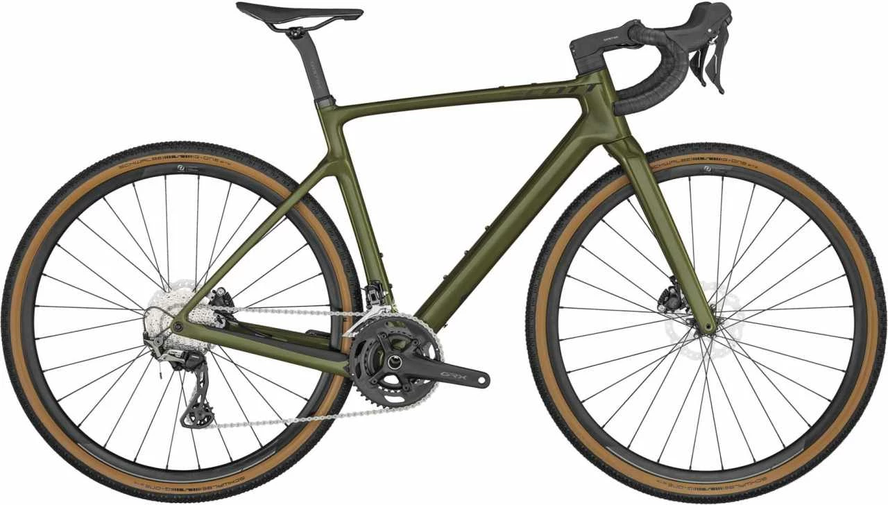 Scott Addict Gravel 30 Prism Olive Green Vélo De Cyclo-cross 1 Scott Addict Gravel 30 Prism Olive Green Vélo De Cyclo-cross