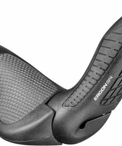 Ergon Poignée De Guidon GP4 Avec Bar Ends Long/long Noir