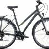 Cube Touring Iridium N Green Vélo Trekking Femme