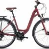 Cube Touring Darkred N Red Vélo Trekking Col De Cygne