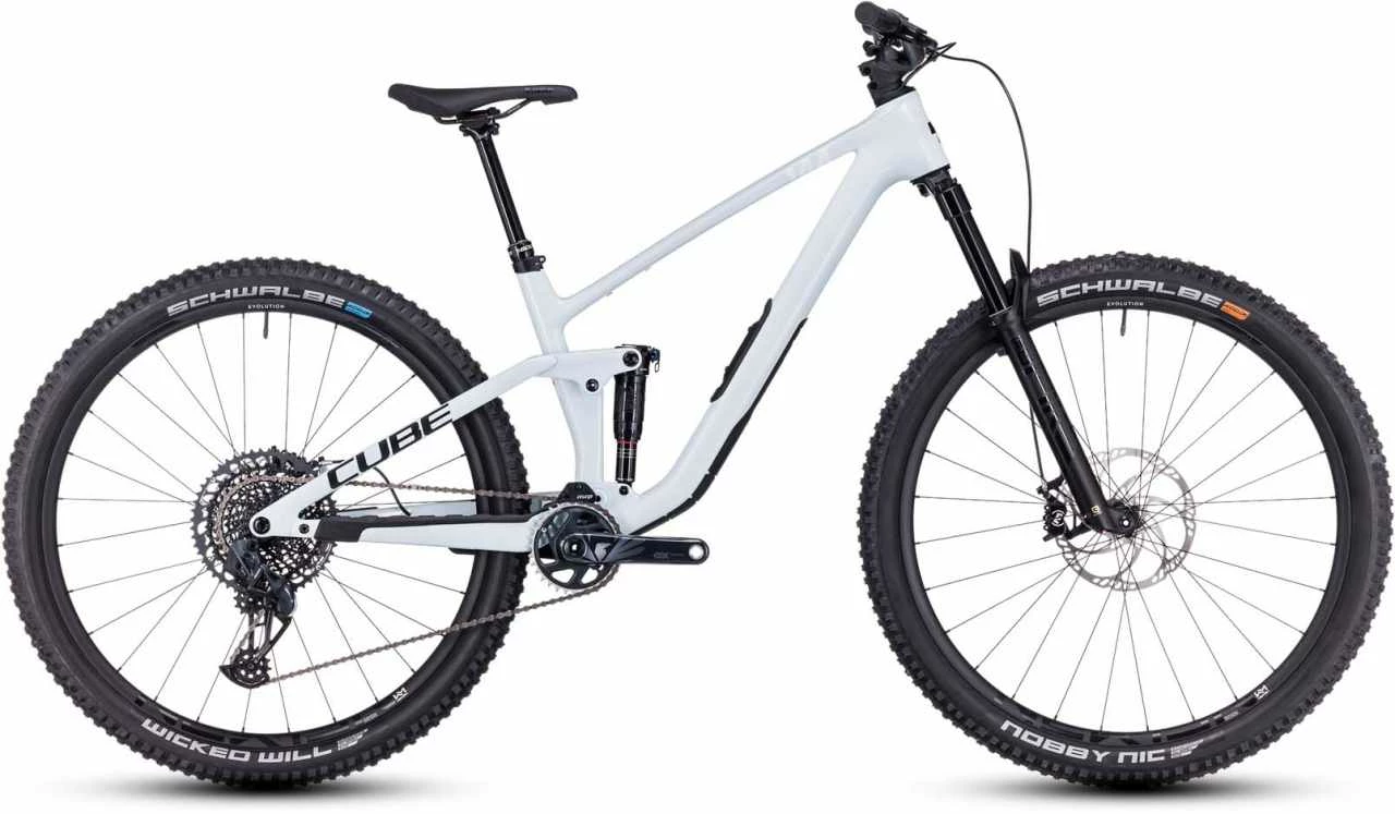 Cube Stereo ONE44 C:68X SLX Frostwhite N Black VTT Tout Suspendu 1 Cube Stereo ONE44 C:68X SLX Frostwhite N Black VTT Tout Suspendu