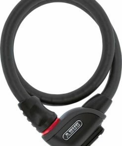 Abus Cadenas Steel-O-Flex PHANTOM 8960 Noir 85 Cm Avec Support TexKF