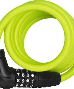 Abus Antivol à Câble Spiralé NUMERO 5510C/180/10 Chaux