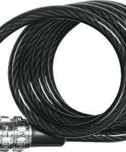 Abus Verrouillage Par Câble Spiralé 1150/120 Noir