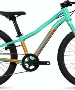 Ghost Kato 20 Pro Green / Monarch Orange Glossy Vélo Enfant 20 Pouces