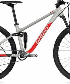 Ghost Kato FS AL Light Grey Pearl / Riot Red Matt VTT Tout Suspendu