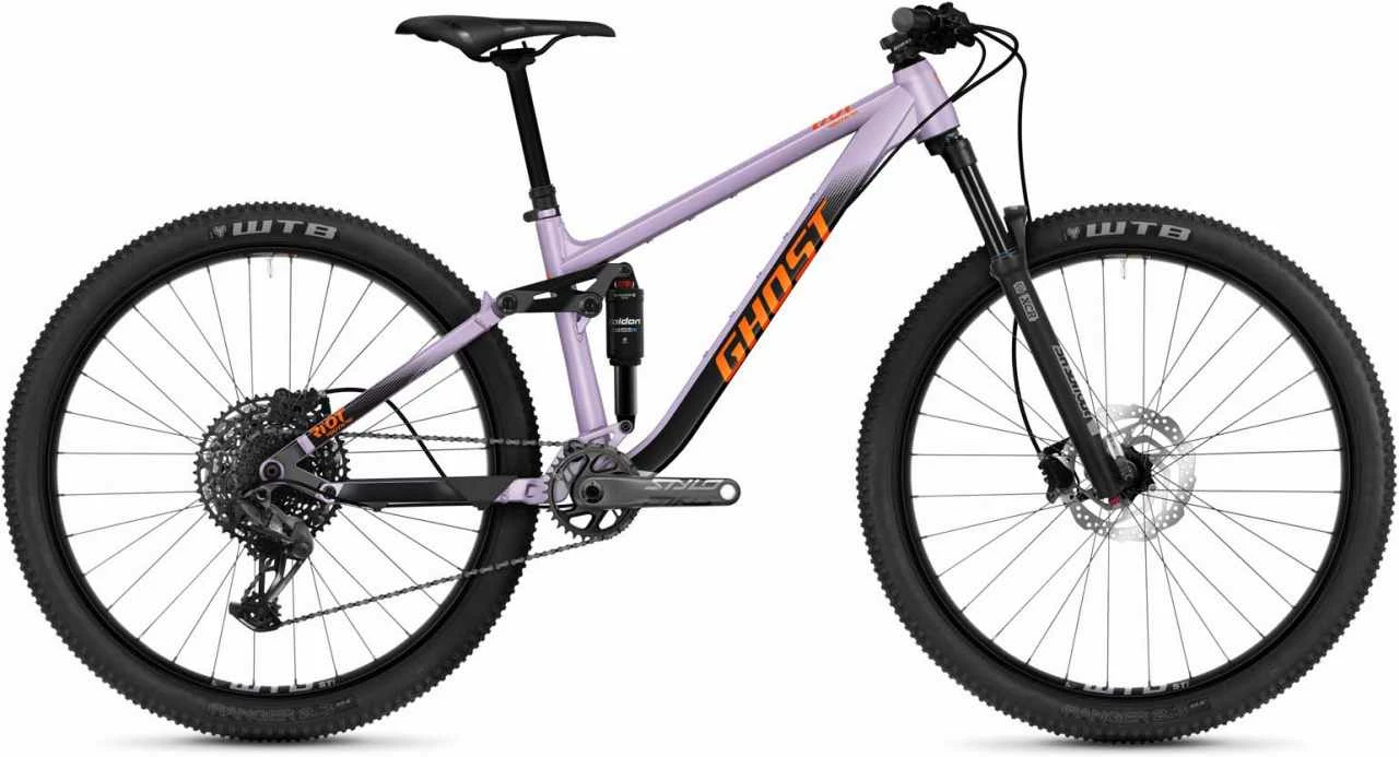 Ghost Riot Youth Pro AL U Purple Grey / Black / Monarch Orange Matt VTT Tout Suspendu 1 Ghost Riot Youth Pro AL U Purple Grey / Black / Monarch Orange Matt VTT Tout Suspendu