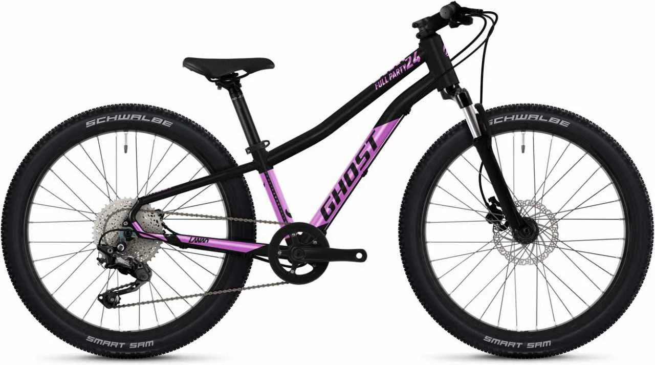 Ghost Lanao 24 Full Party Black / Fogbow Purple Glossy Vélo Enfant 24 Pouces 1 Ghost Lanao 24 Full Party Black / Fogbow Purple Glossy Vélo Enfant 24 Pouces