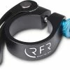 RFR Collier De Selle Avec Blocage Rapide 31,8 Mm Noir N Bleu