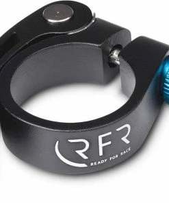 RFR Collier De Selle Avec Blocage Rapide 31,8 Mm Noir N Bleu
