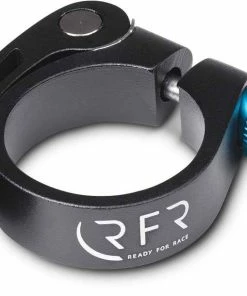 RFR Collier De Selle Avec Blocage Rapide 34,9 Mm Noir N Bleu