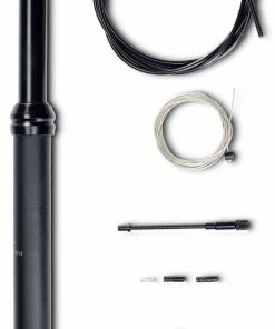 RFR Tige De Selle Télescopique Noire Pour Les Vélos De Montagne Fully De 17 à 23 Pouces - 31,6 Mm X 420 Mm (125 Mm)