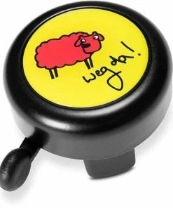 RFR Sonnette Pour Bicyclette BUDDYS Mouton Noir Et Jaune