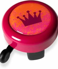 RFR Cloche De Bicyclette BUDDYS Crown Rouge N Orange