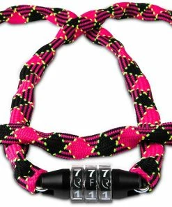 RFR Cadenas à Combinaison Style CMPT Rose Fluo Et Noir