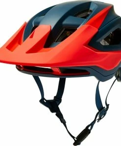 Casque FOX Speedframe Pro - [Bleu Foncé/Rouge]
