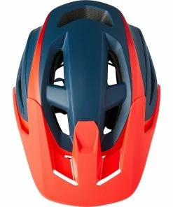 Casque FOX Speedframe Pro - [Bleu Foncé/Rouge] -Vélos Soldes Boutique casque fox speedframe pro bleu foncerouge 1 2