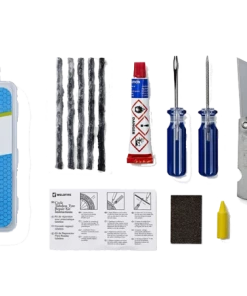 Kit De Réparation Tubeless FASI Weldtite 5 Mèches + Colle + Outils