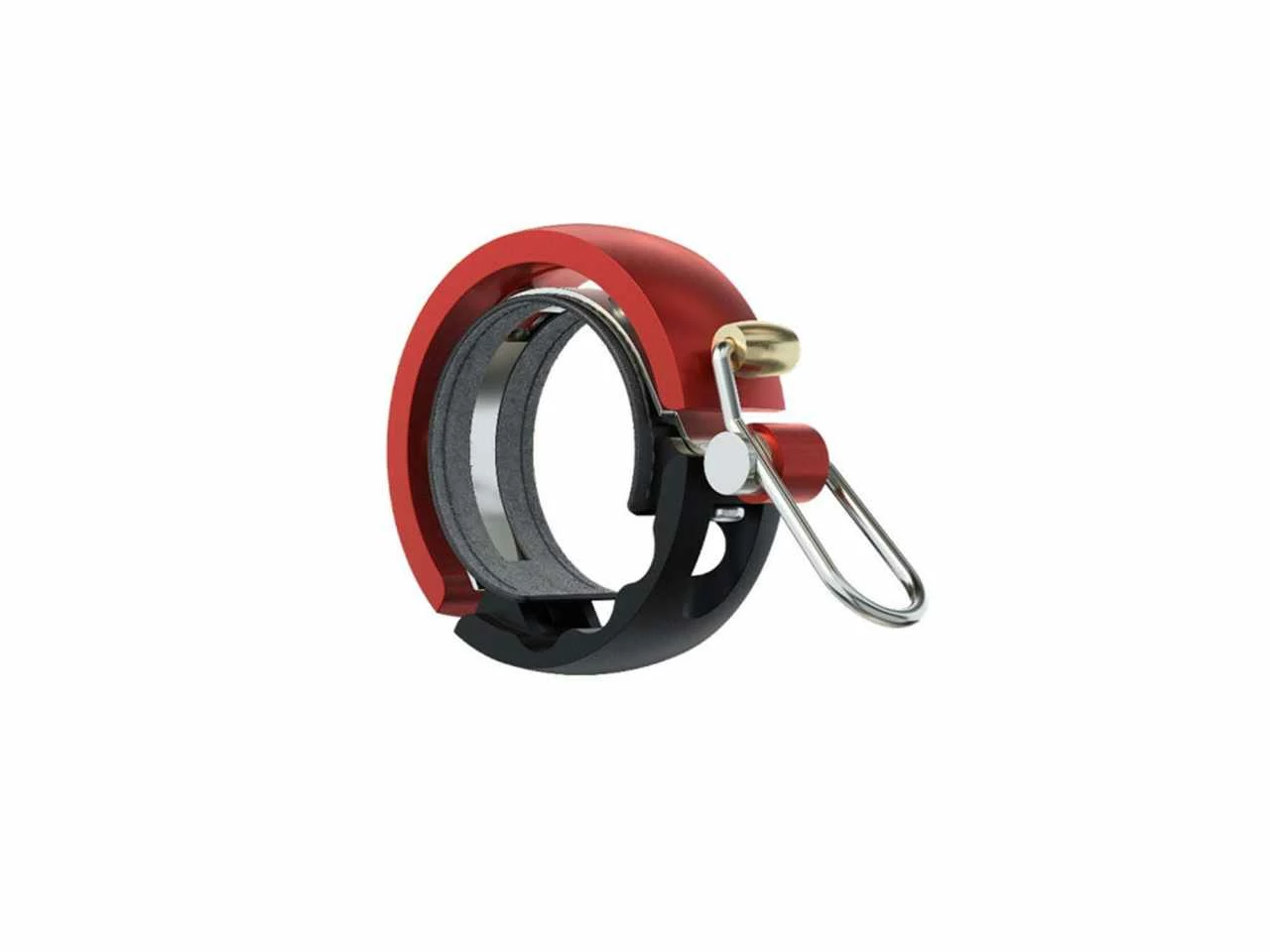 Knog Bell Oi Luxe Petit Noir/rouge 1 Knog Bell Oi Luxe Petit Noir/rouge
