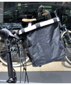 Panier Pliable Tissus VG BAGS 15L [Noir] -Vélos Soldes Boutique panier pliable tissus vg bags 15l noir 1 4