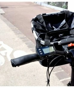 Panier Pliable Tissus VG BAGS 15L [Noir] -Vélos Soldes Boutique panier pliable tissus vg bags 15l noir 1 5