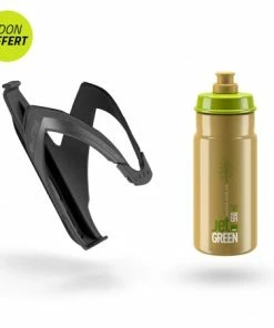 Porte Bidon Elite Noir + Bidon Elite 550 ML Offert