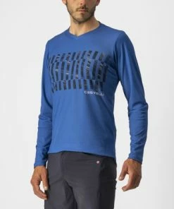 T-shirt Trail Tech ML Castelli Homme